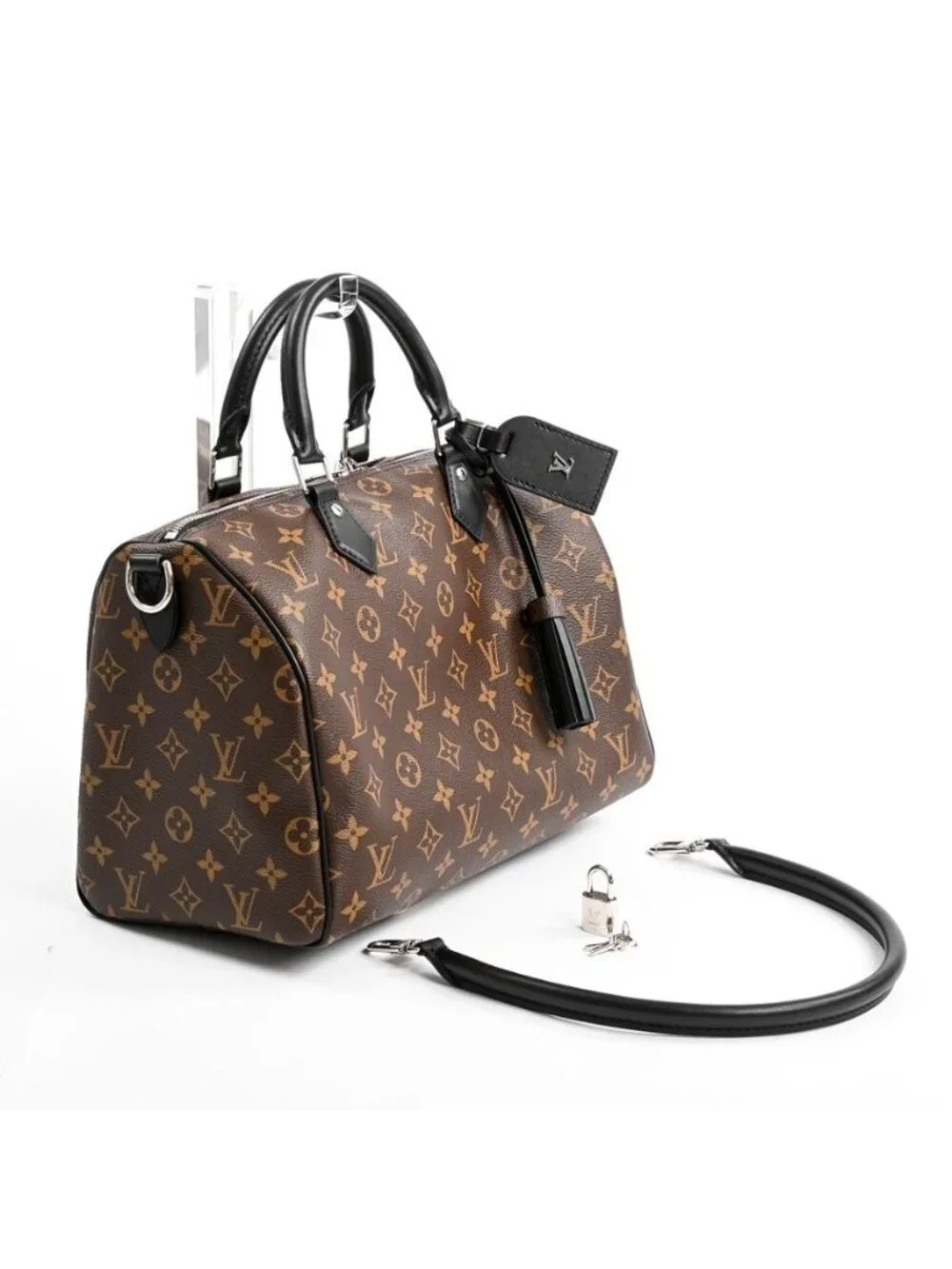 Louis Vuitton Boston Bag Speedy Bandouliere 30 Soft